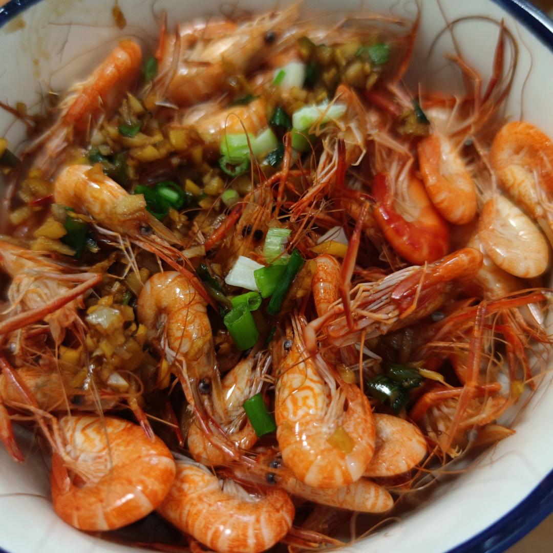 三步完成的酱油河虾