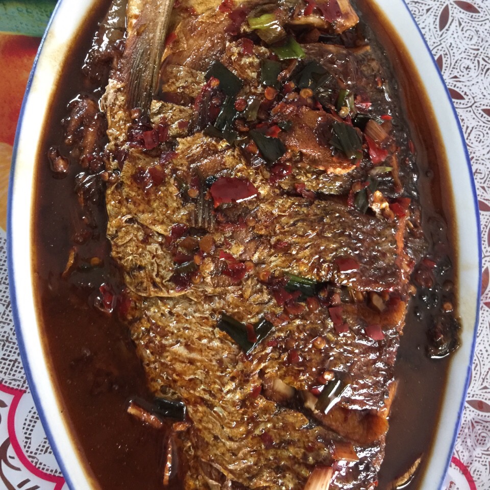 红烧鳊鱼