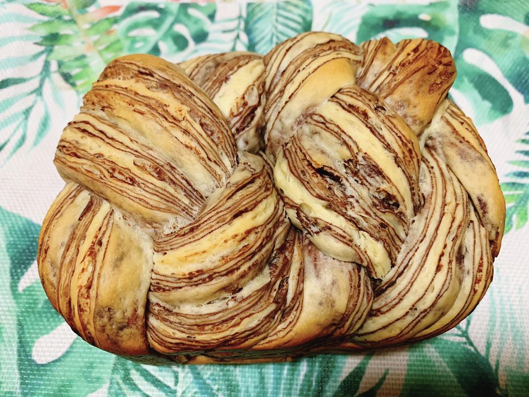 豆沙大理石吐司