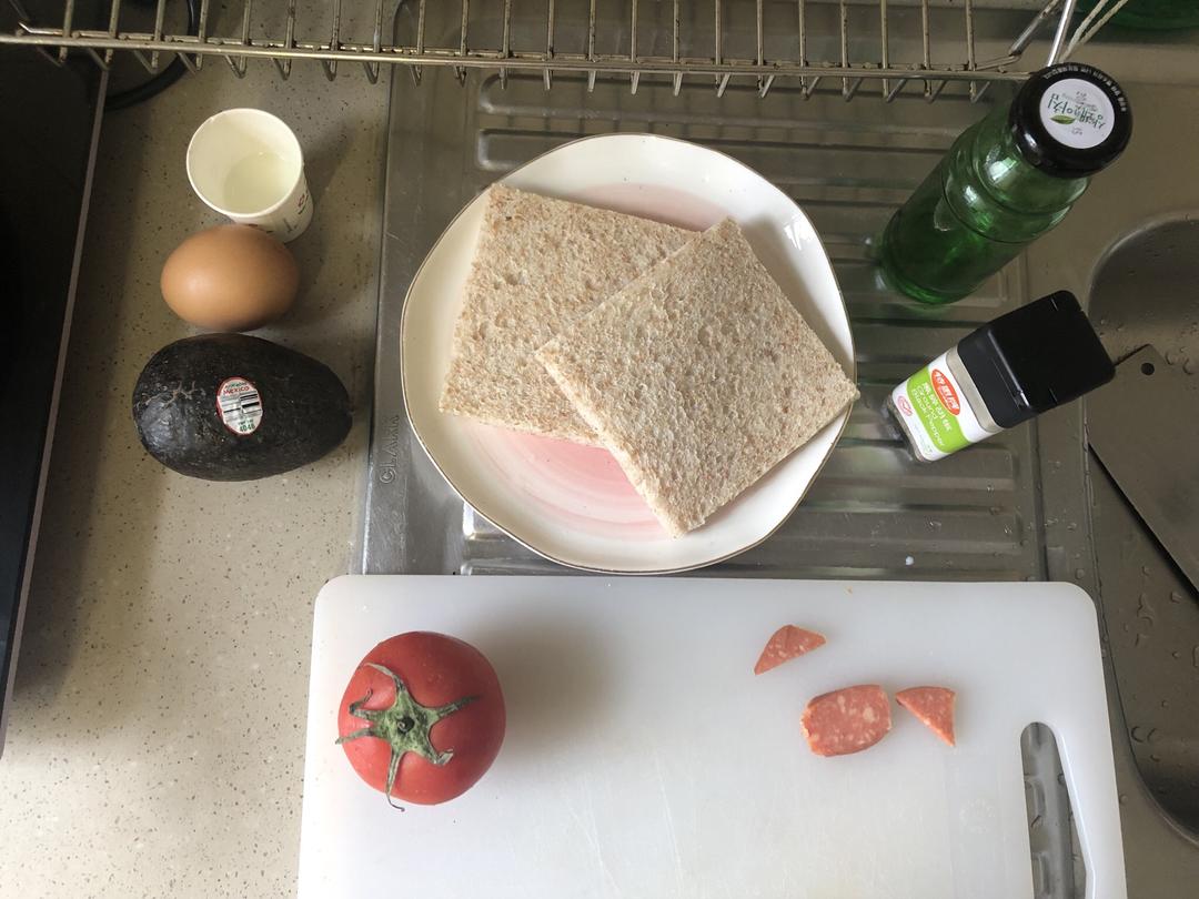 纯奶手撕吐司的做法 步骤1