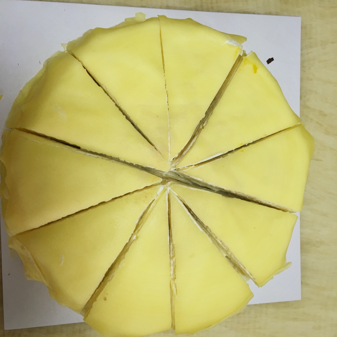 榴莲千层蛋糕（stratiform cake）