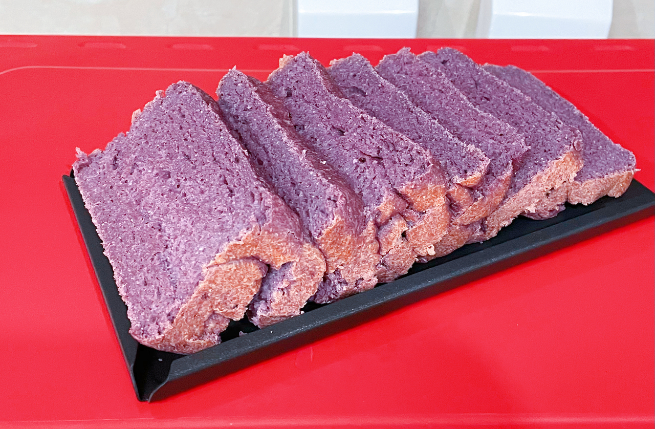 紫薯软吐司（可换算成南瓜、巧克力、抹茶口味）