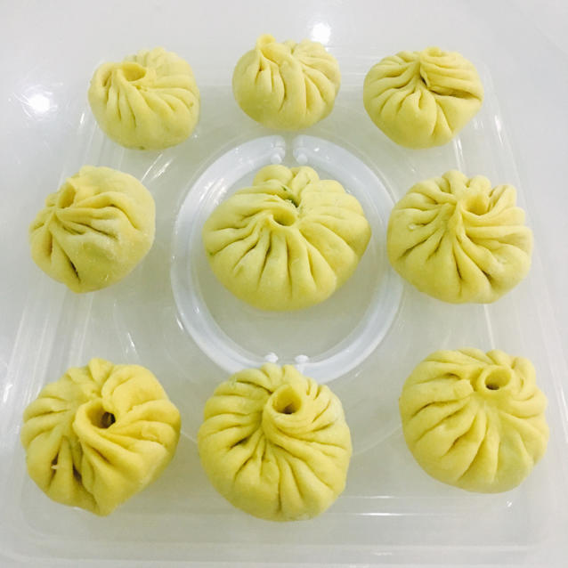 手工包子（肚脐包）