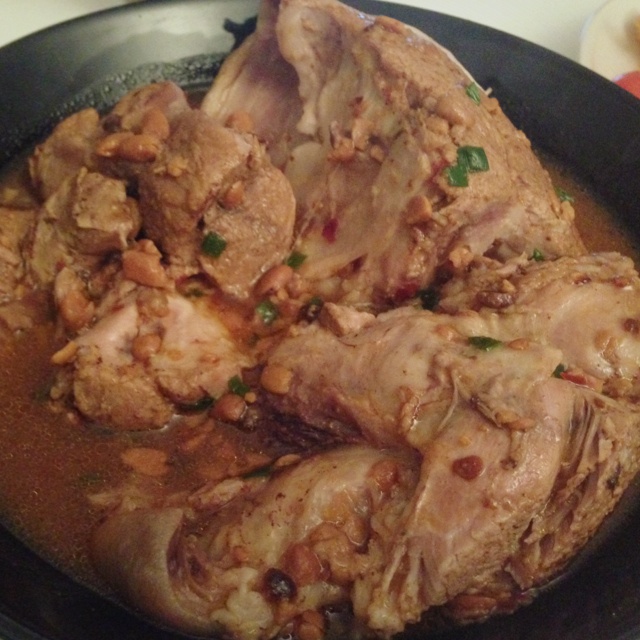 美味农家土猪肘子