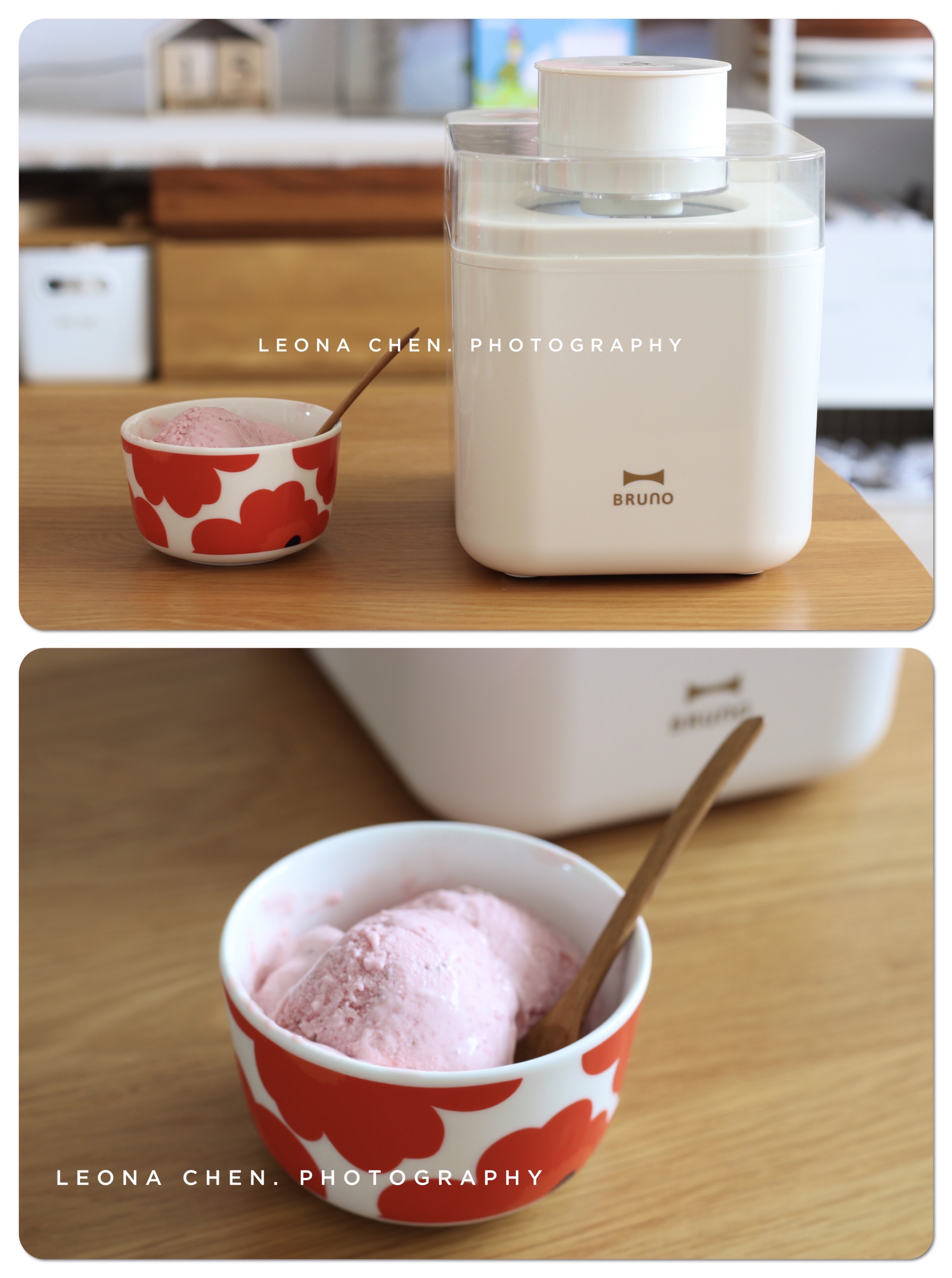 辻东京的清爽草莓冰淇淋的做法