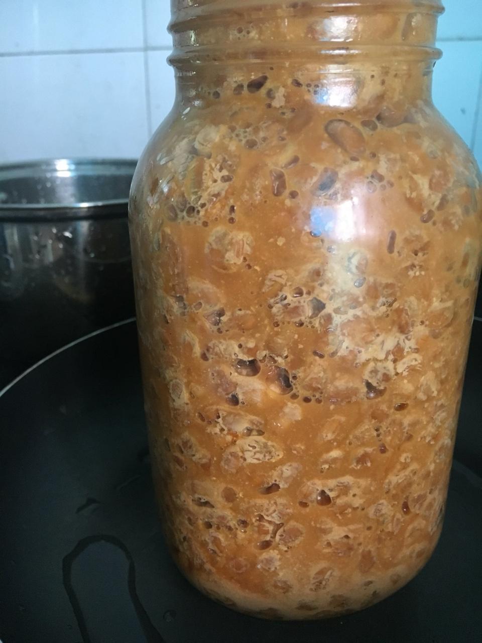 土法自制黄豆酱