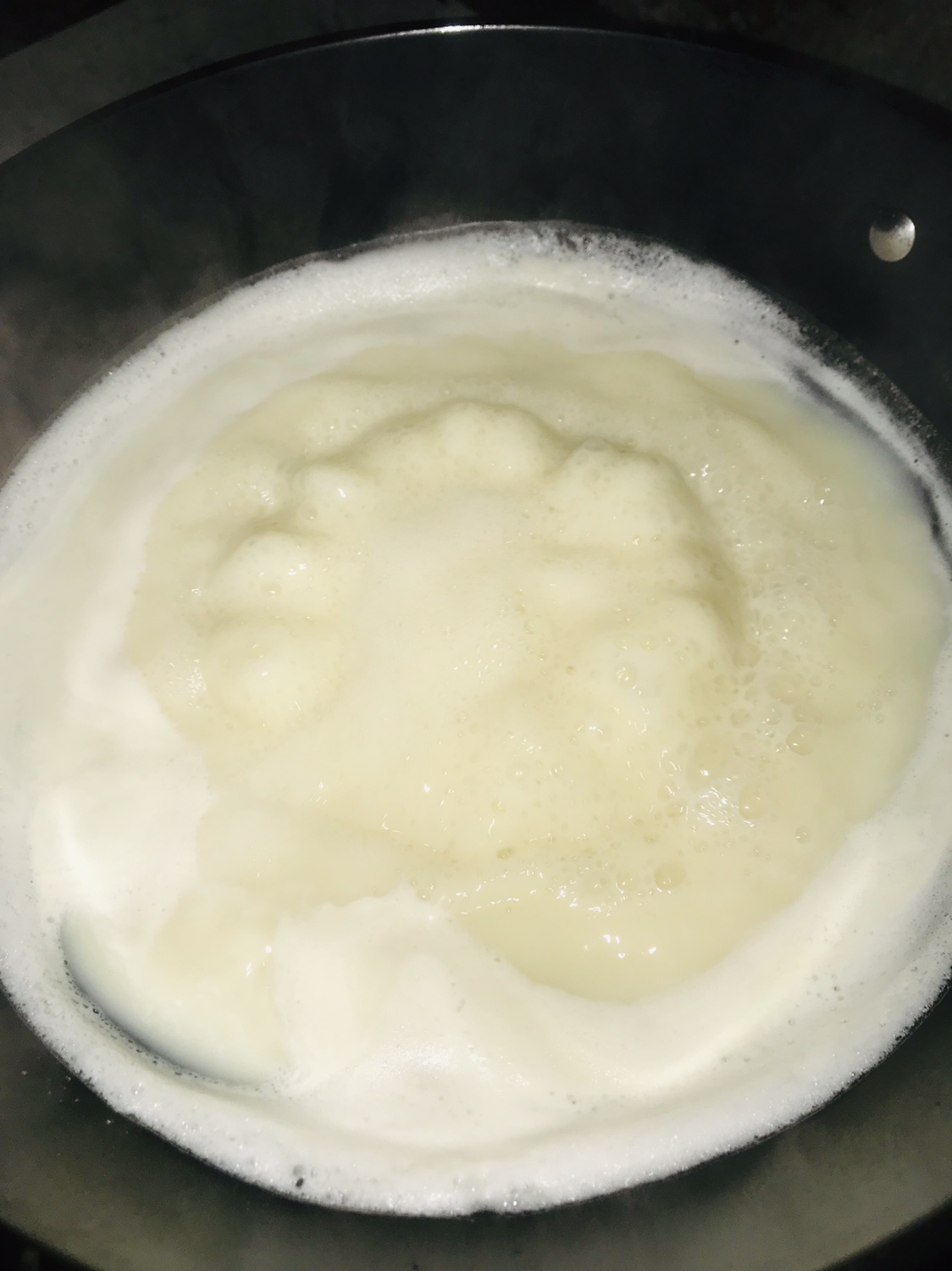 榨汁机版豆浆（很醇香的那种）的做法 步骤7