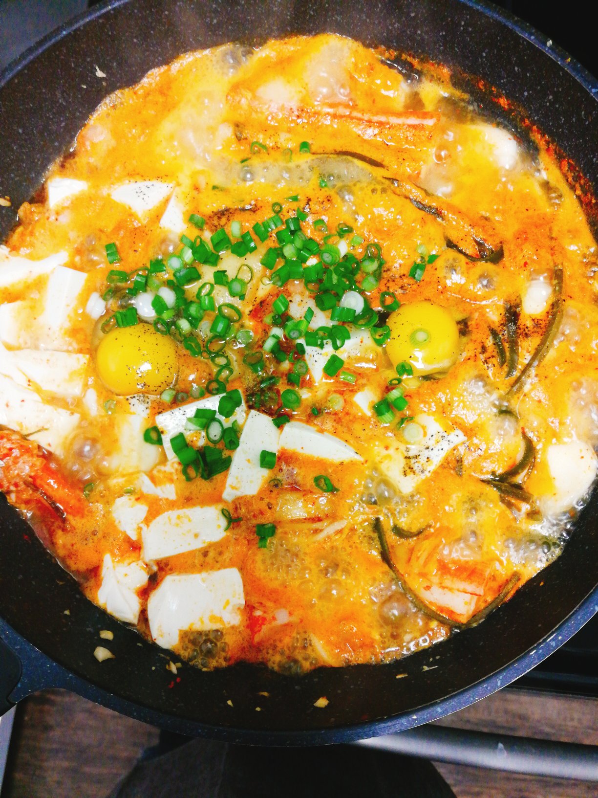 韩式豆腐锅 Korean Tofu Hotpot