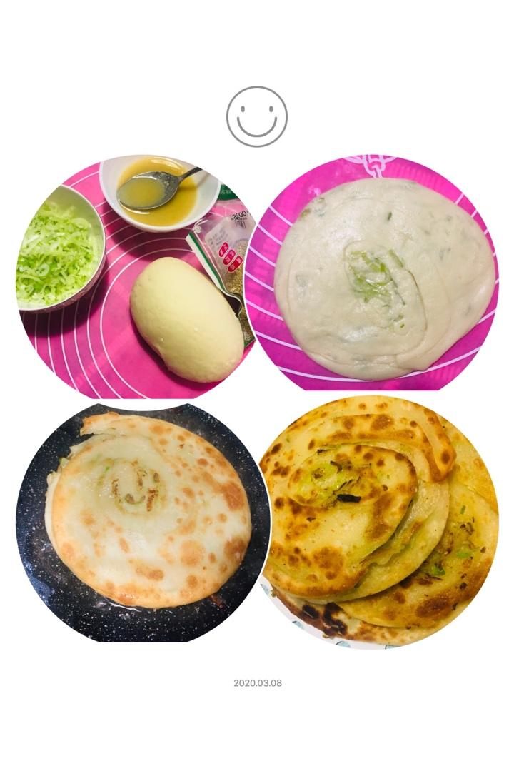 家庭版油酥葱油饼