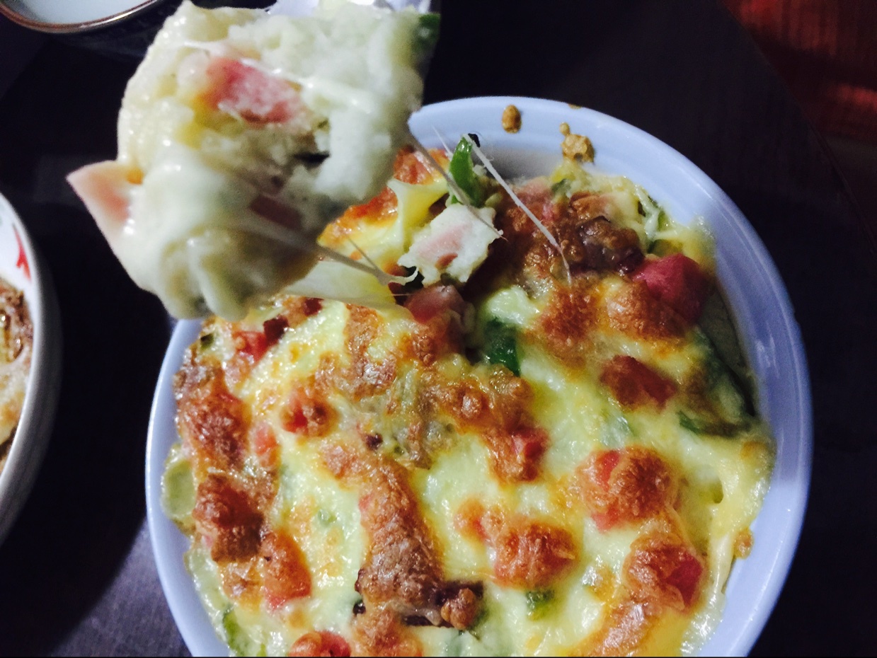 芝士焗土豆泥