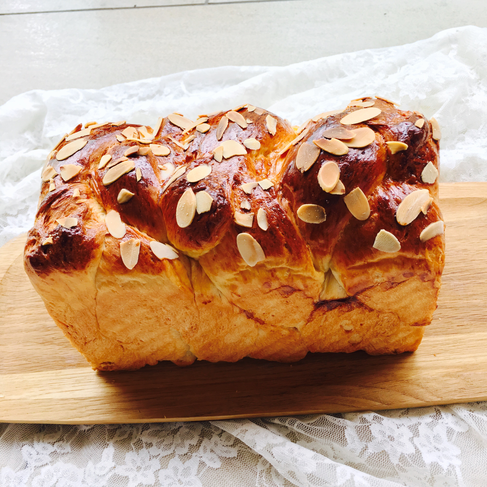 boss,joe做的奶油手编吐司