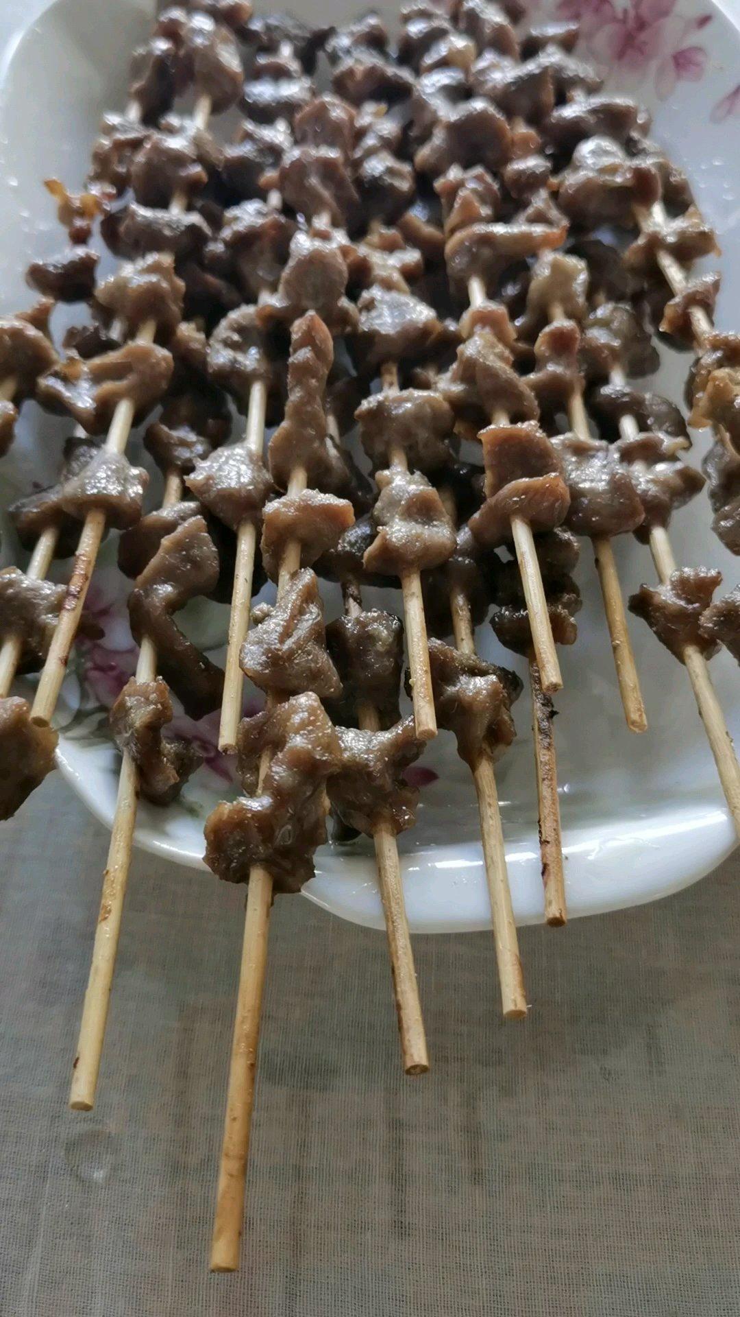 烤牛肉串