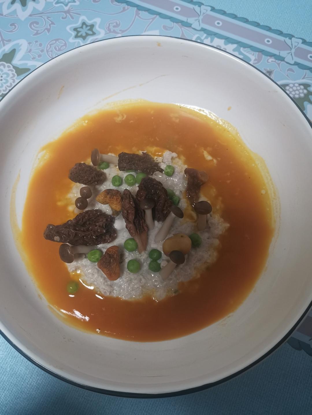 羊肚菌炖肉