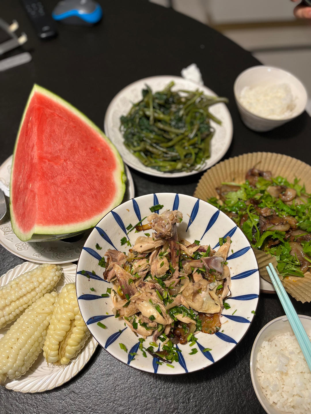 感觉以前的鸡腿都白吃了！！