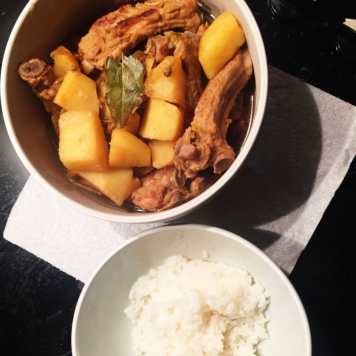 红烧排骨土豆