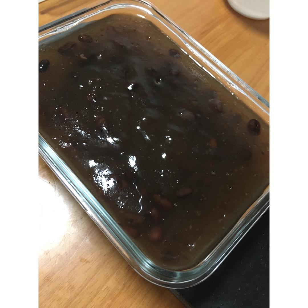 冰晶红豆马蹄糕
