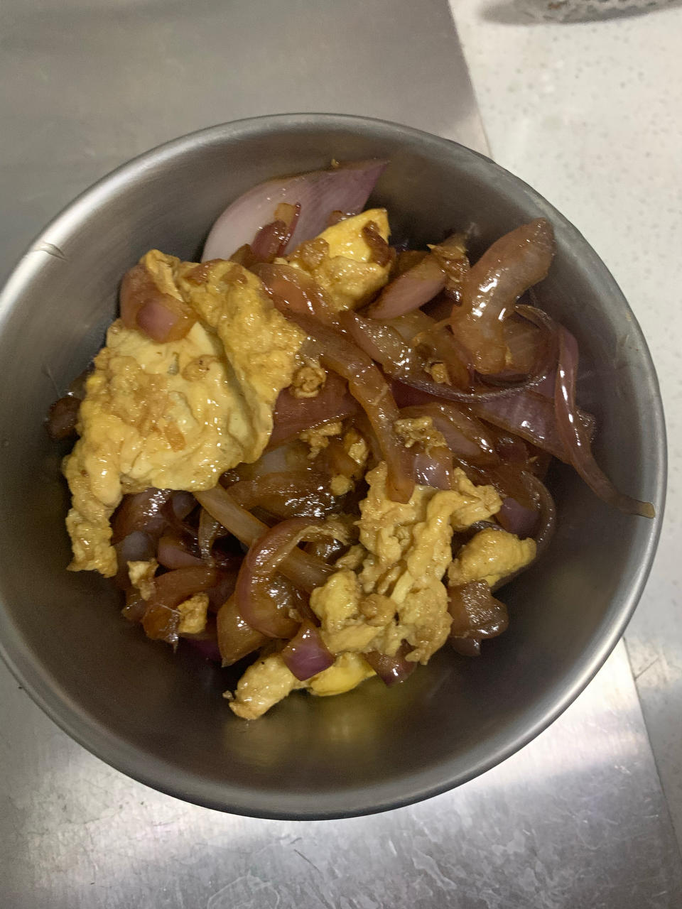 降压防癌的好食材  洋葱炒鸡蛋