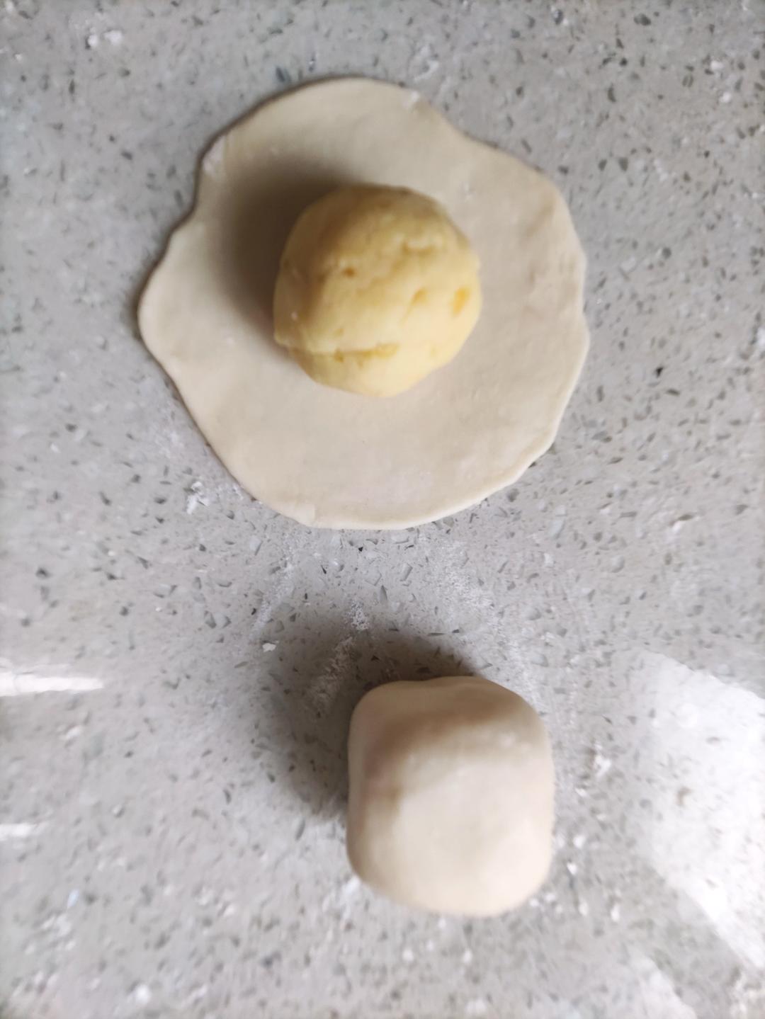 软皮绿豆糕