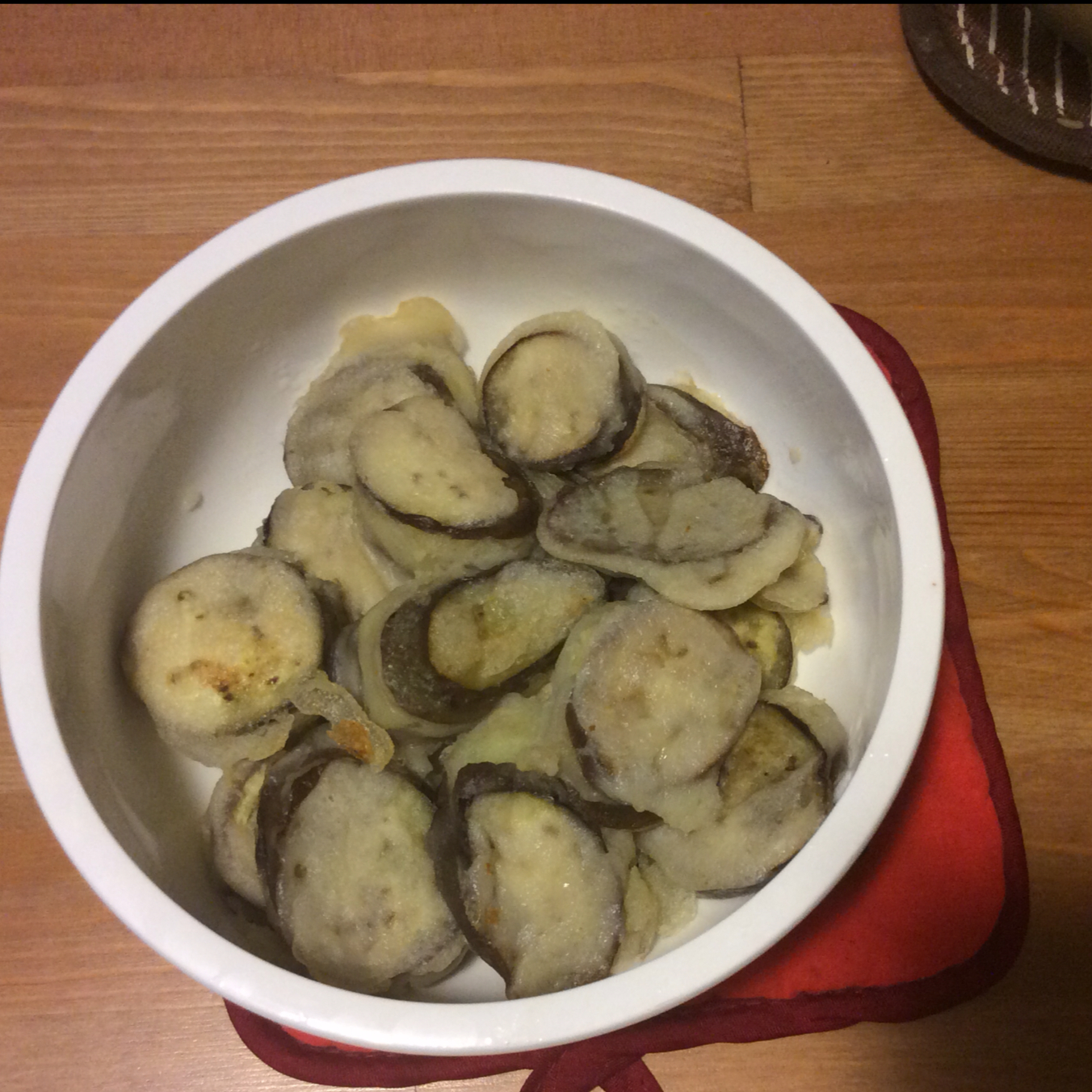 香煎土豆泥茄盒