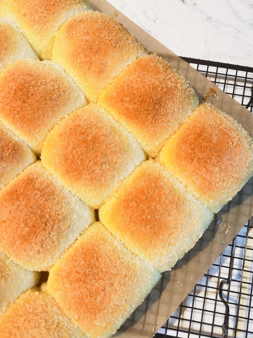 椰蓉泡浆小面包（汤种法）