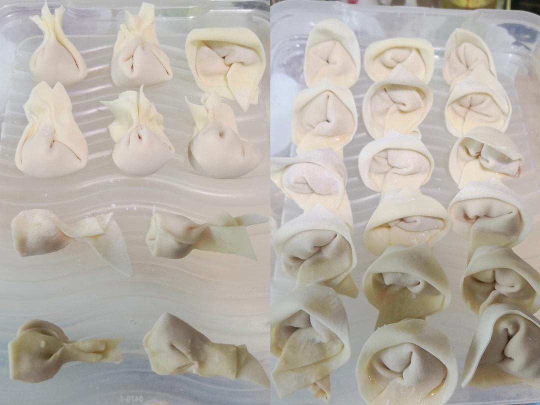 肉不柴的馄饨馅