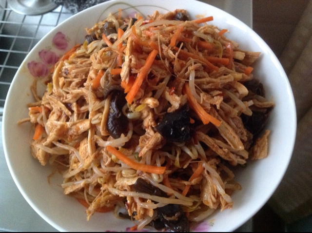 减脂健身｜凉拌手撕鸡丝（香辣&麻油版）