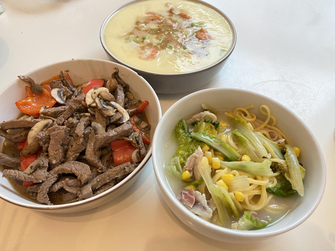 虾仁豆腐蒸水蛋