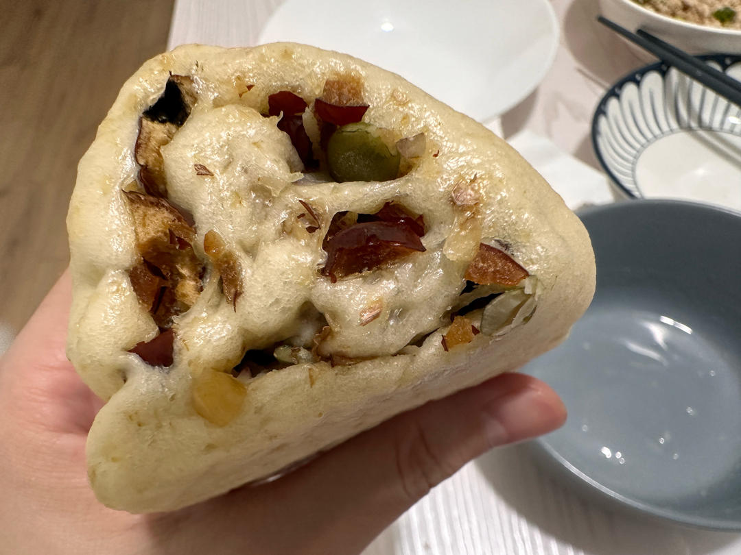 超多燕麦，超多红枣，超好吃的——燕麦红枣馒头
   消耗燕麦红枣良方！！！