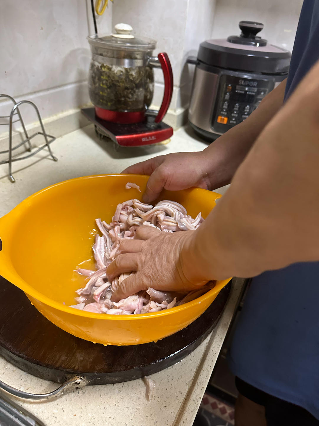 纯奶手撕吐司的做法 步骤1