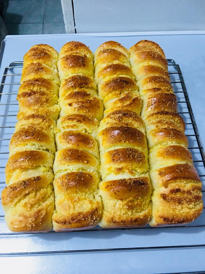 红茶奶酥面包