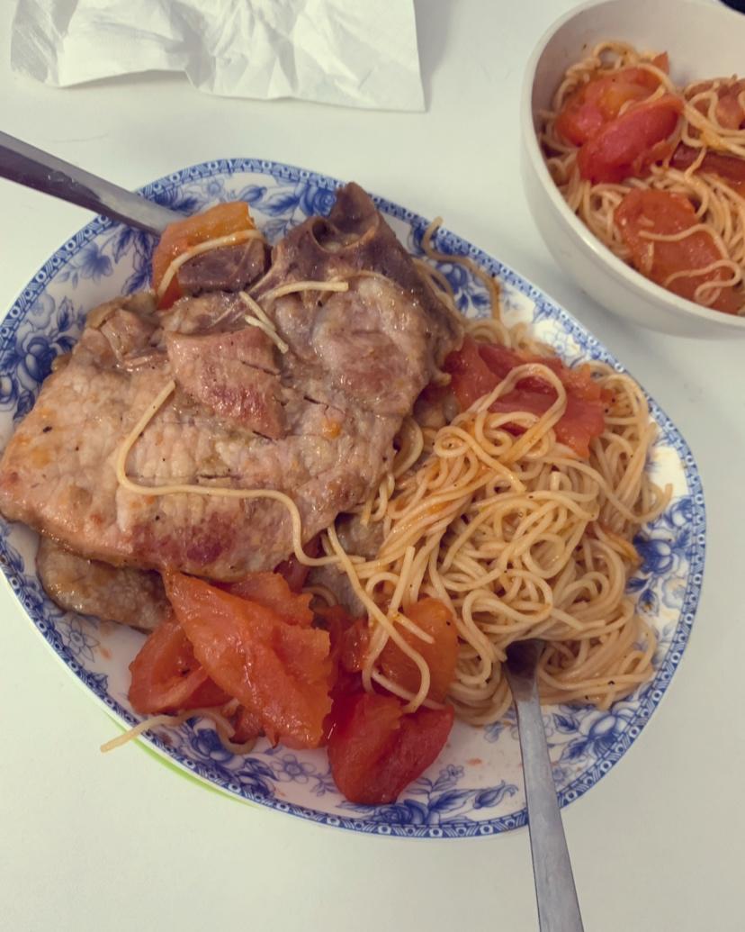 喷香黑椒猪扒饭