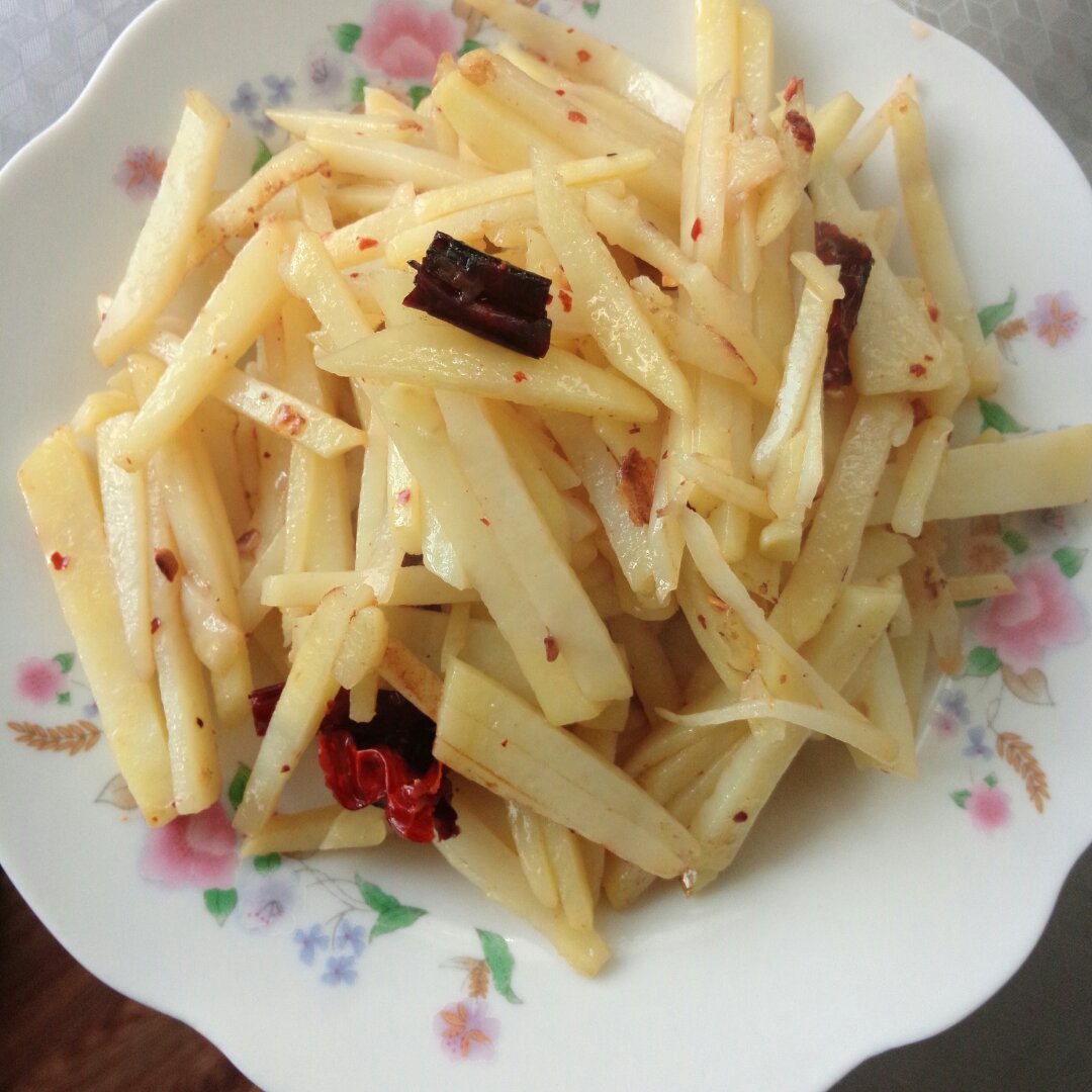 酸辣土豆丝 Shredded Potato