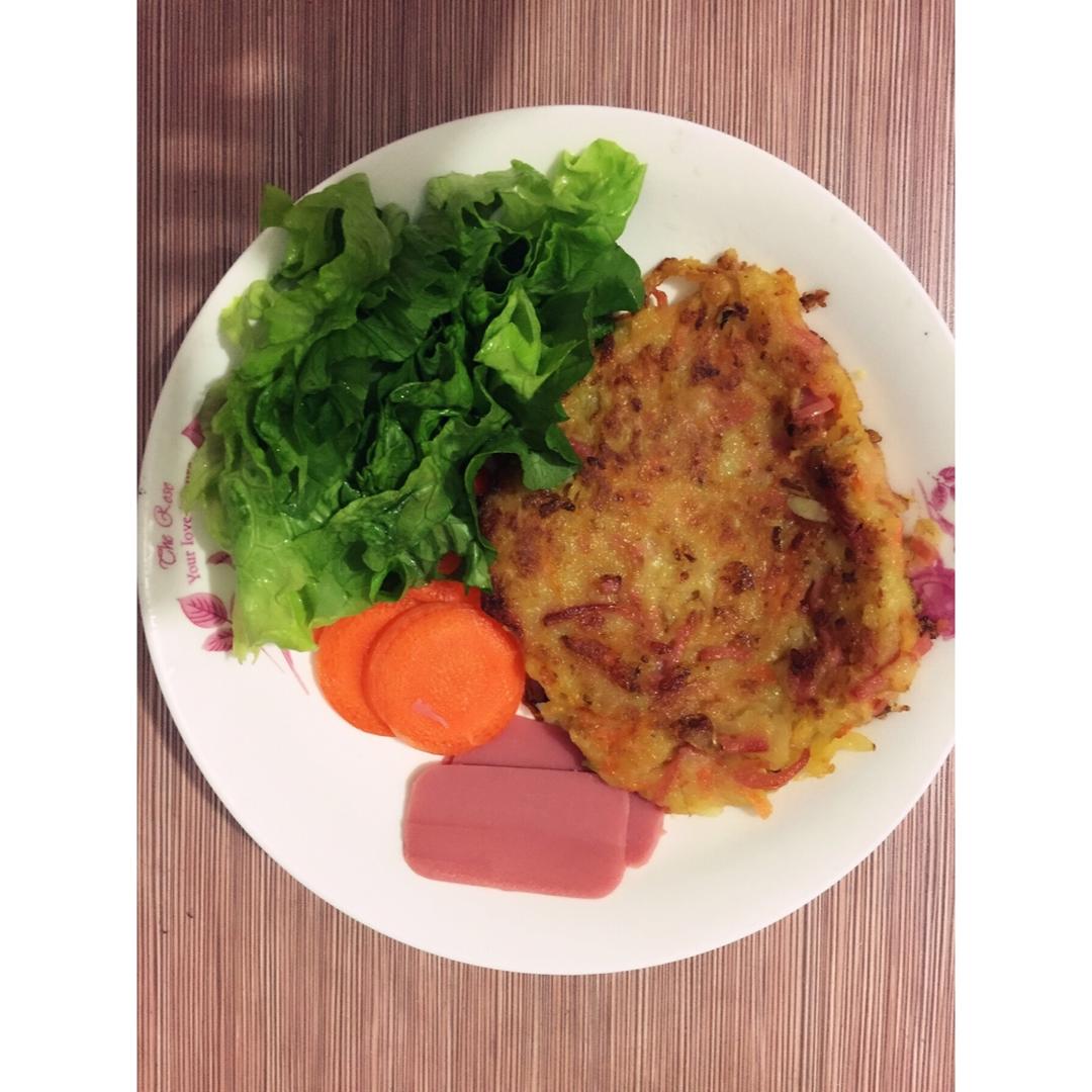 好吃易做的土豆饼