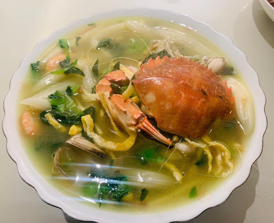 海鲜面疙瘩