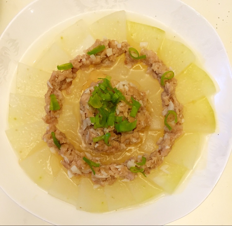 肉末蒸冬瓜
