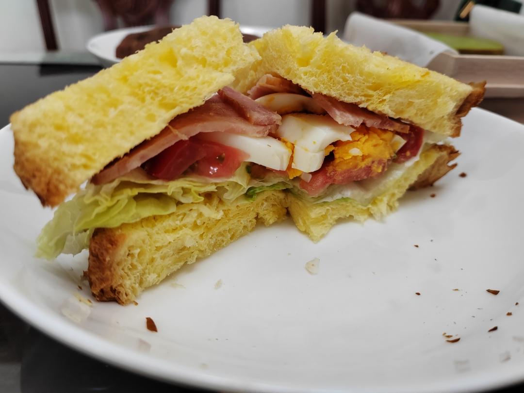 纯奶手撕吐司的做法 步骤1