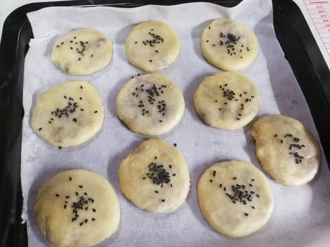 无需烤箱的绿豆饼