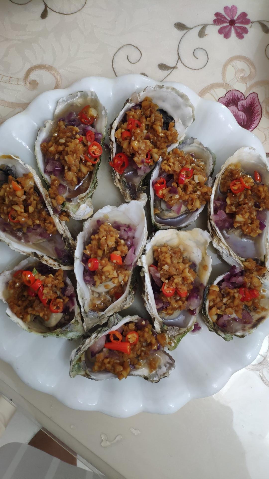 超简单～蒸蒜蓉生蚝