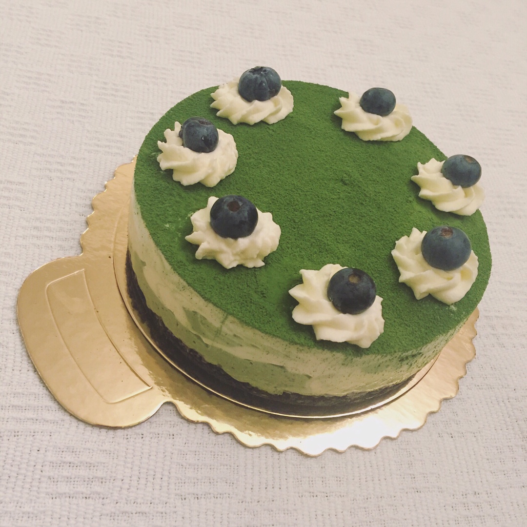 【福田淳子】冷藏式抹茶大理石乳酪蛋糕