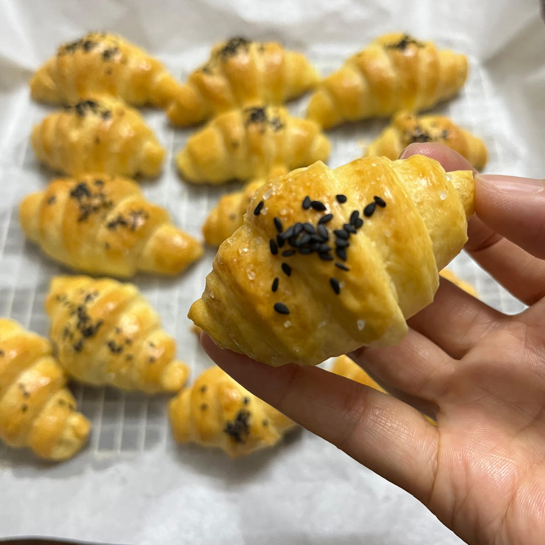 迷你可颂面包（不开酥版）