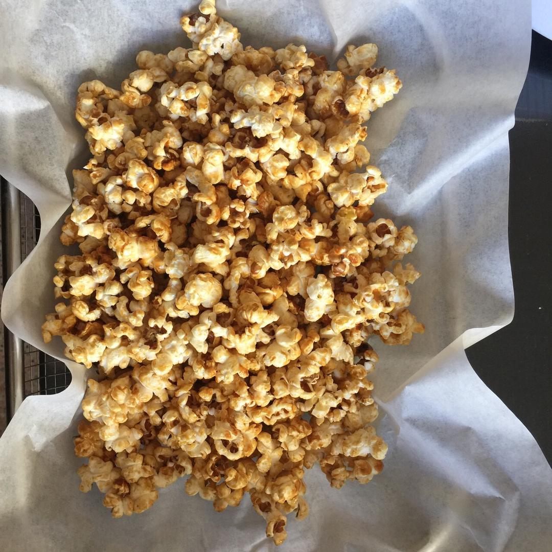 视频  自制焦糖爆米花