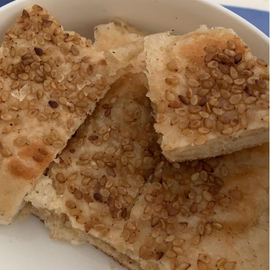椒盐麻酱烧饼-老北京早点必备