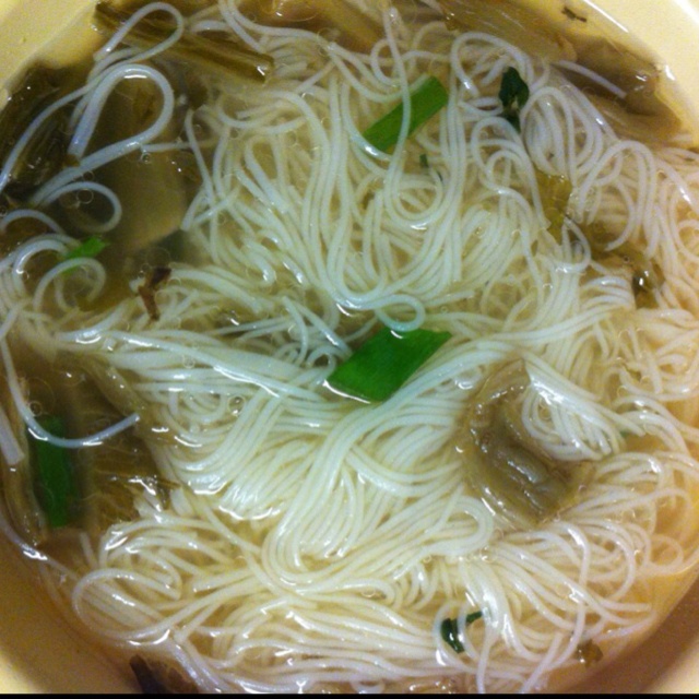 飞雪无痕做的素龙须面