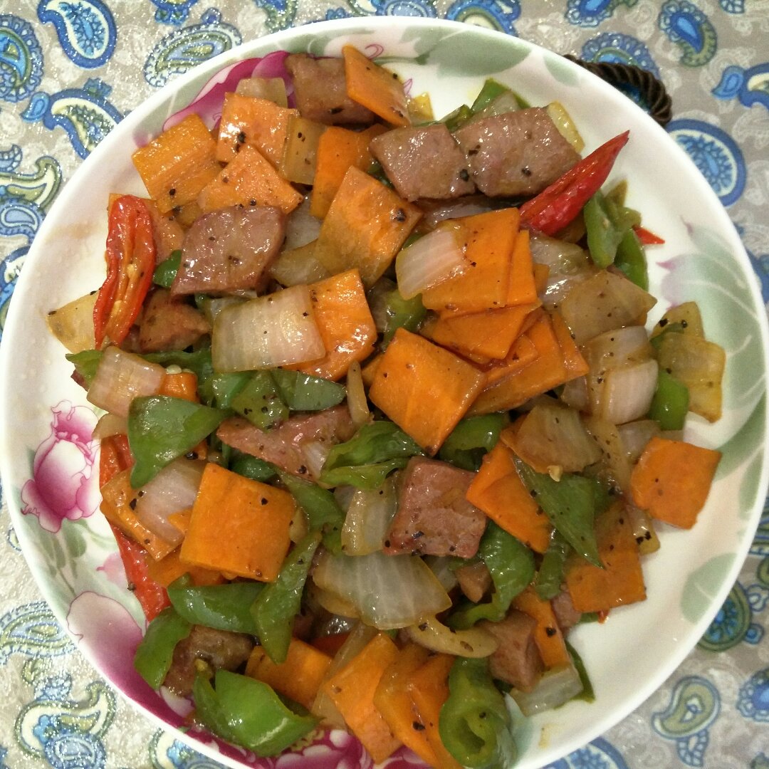 黑椒牛柳