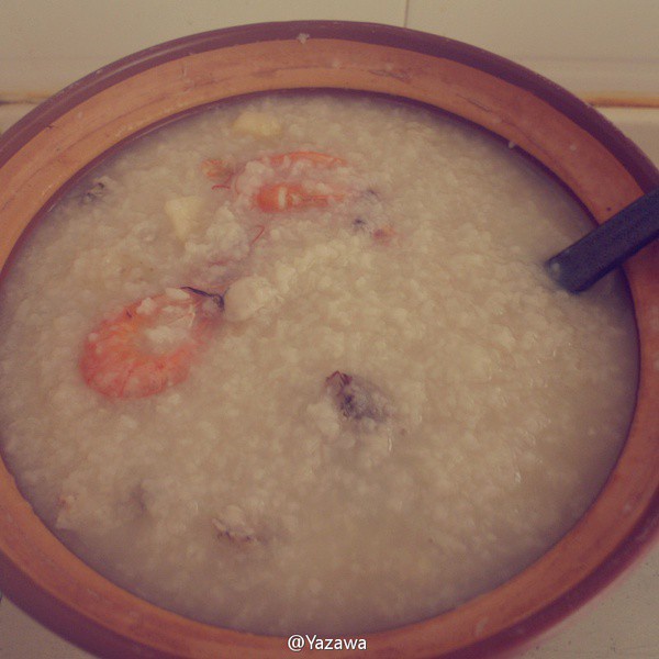 砂锅海鲜粥