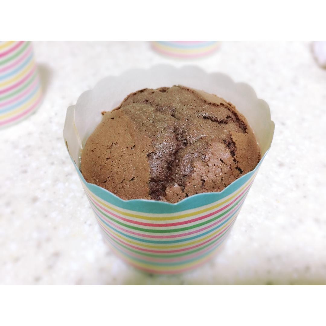 可可（巧克力）海绵杯子蛋糕（不易消泡）