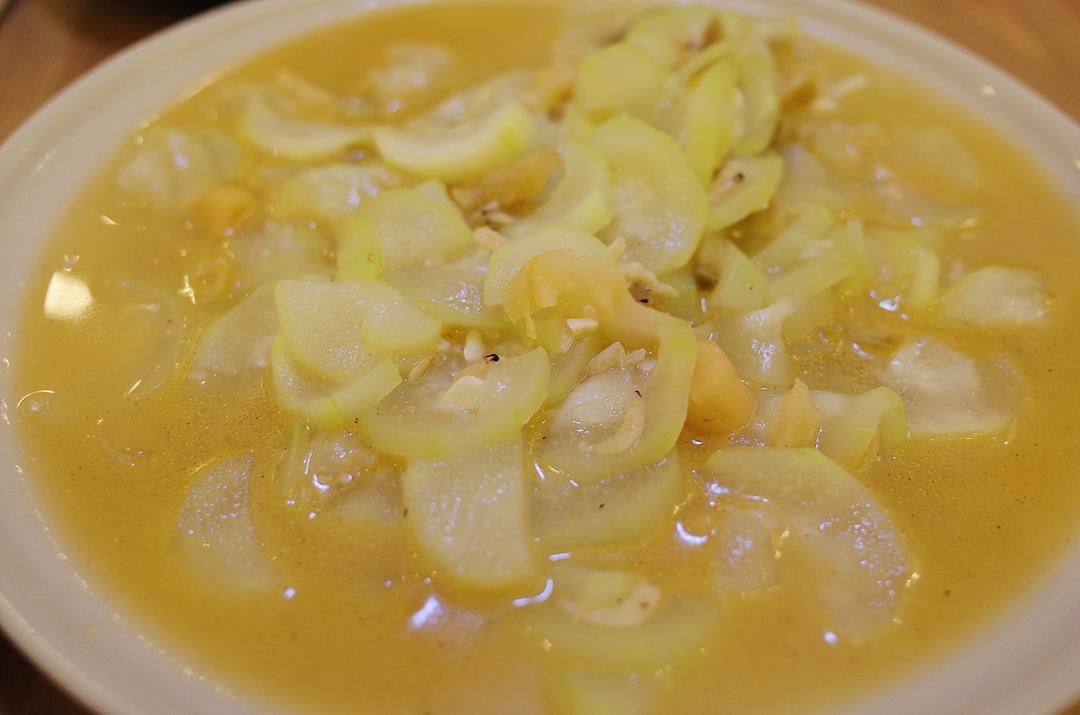 66小姐的清炒葫芦with虾皮