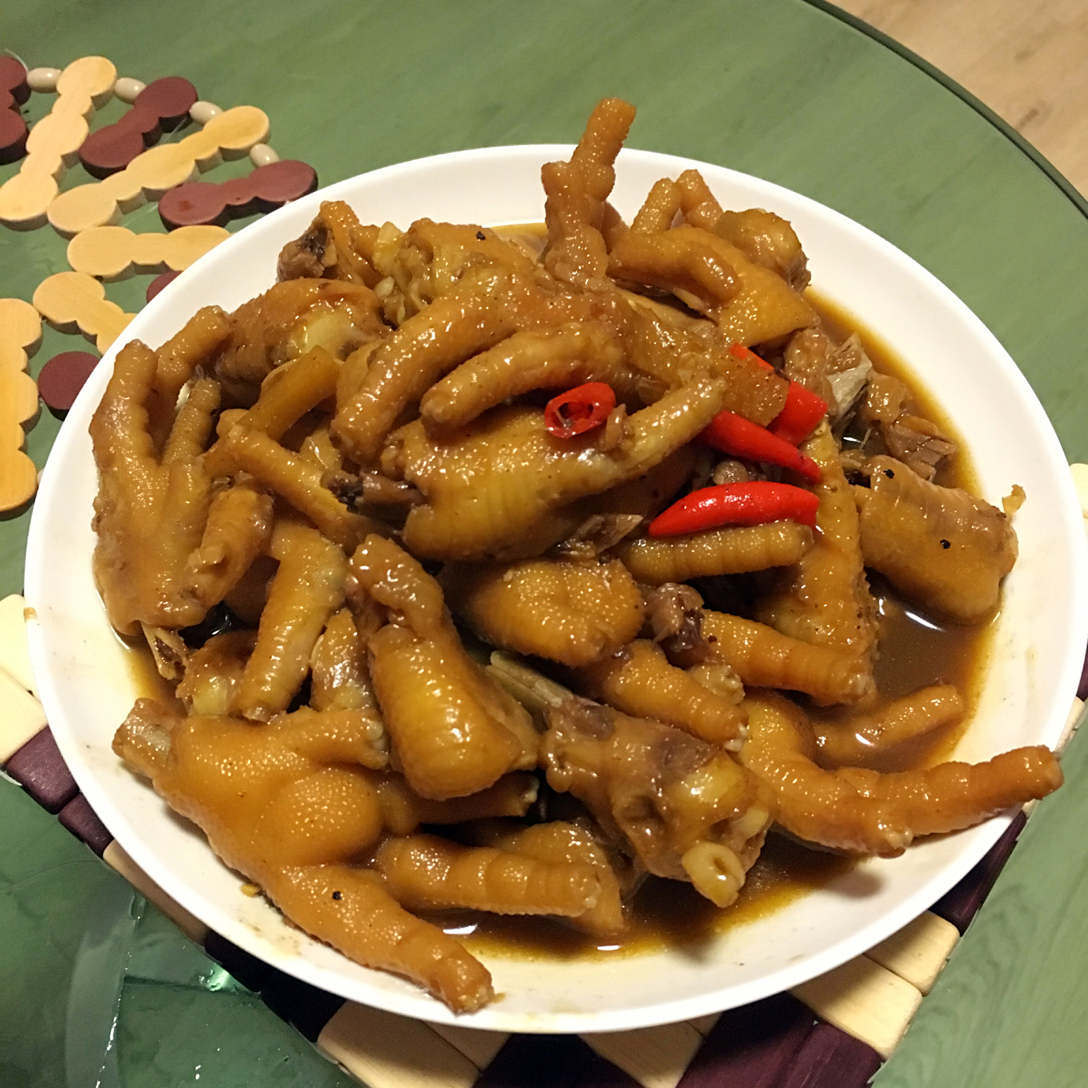 秘制红烧鸡爪