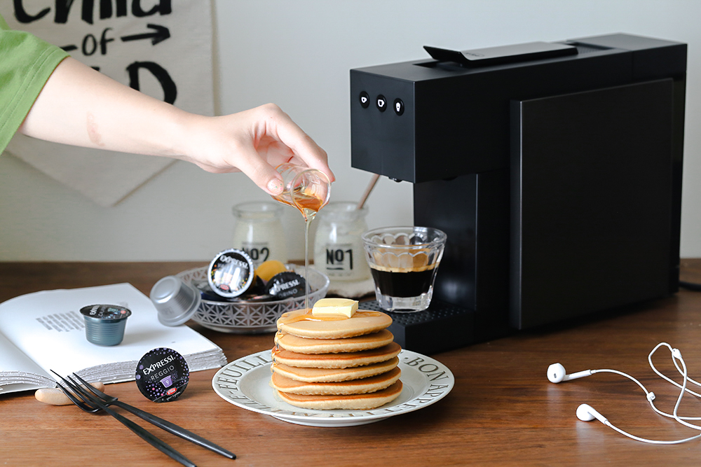 咖啡酸奶松饼—ALDI奥乐齐EXPRESSI胶囊咖啡机的做法