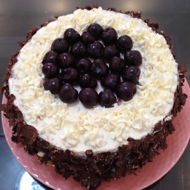 极简版黑森林蛋糕